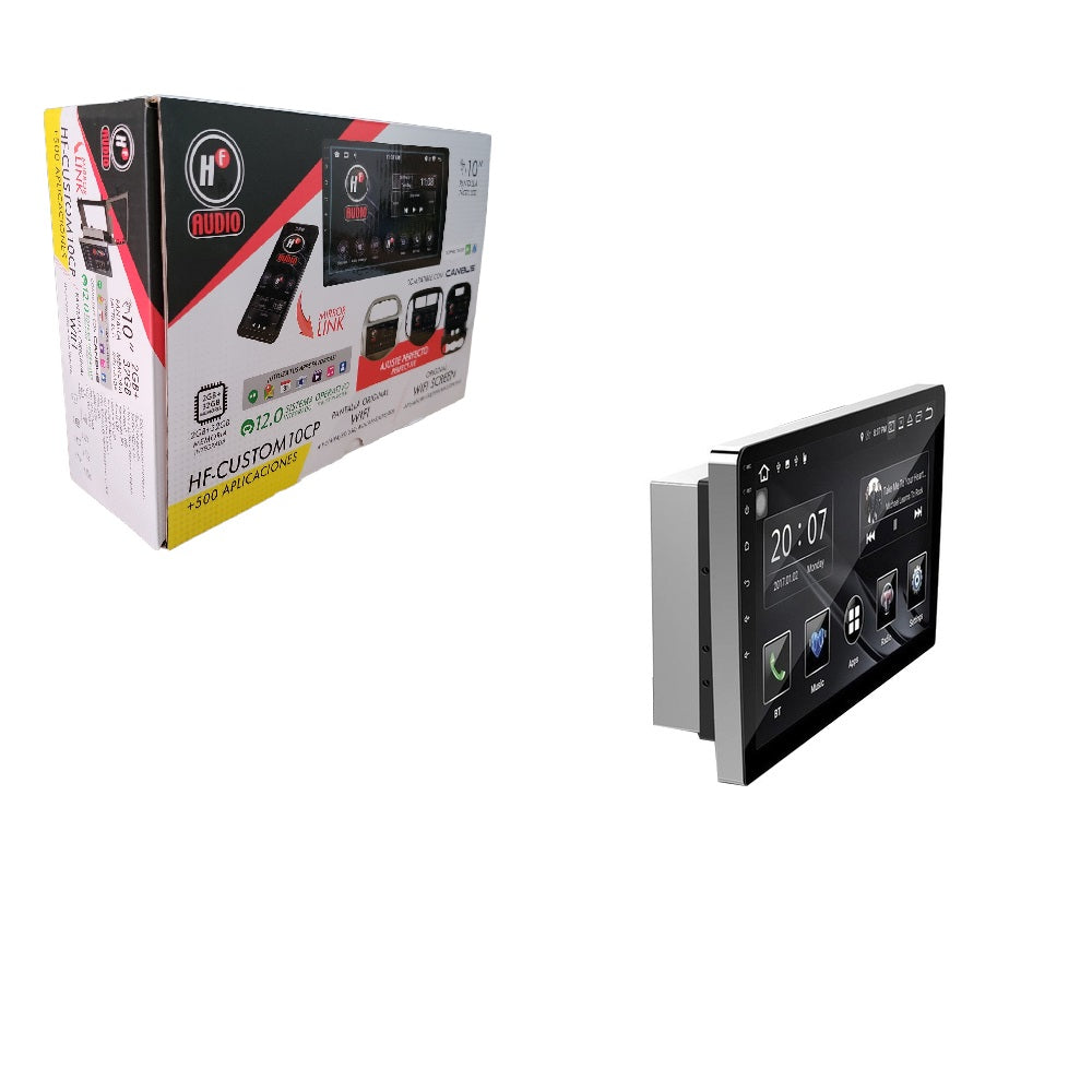 HF-CUSTOM10CP -PANTALLA DE 10 ESPECIAL CAR PLAY.